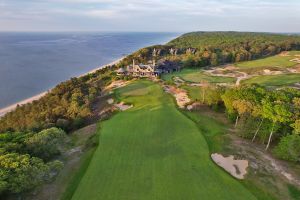 Friars Head 18th Clubhouse Aerial